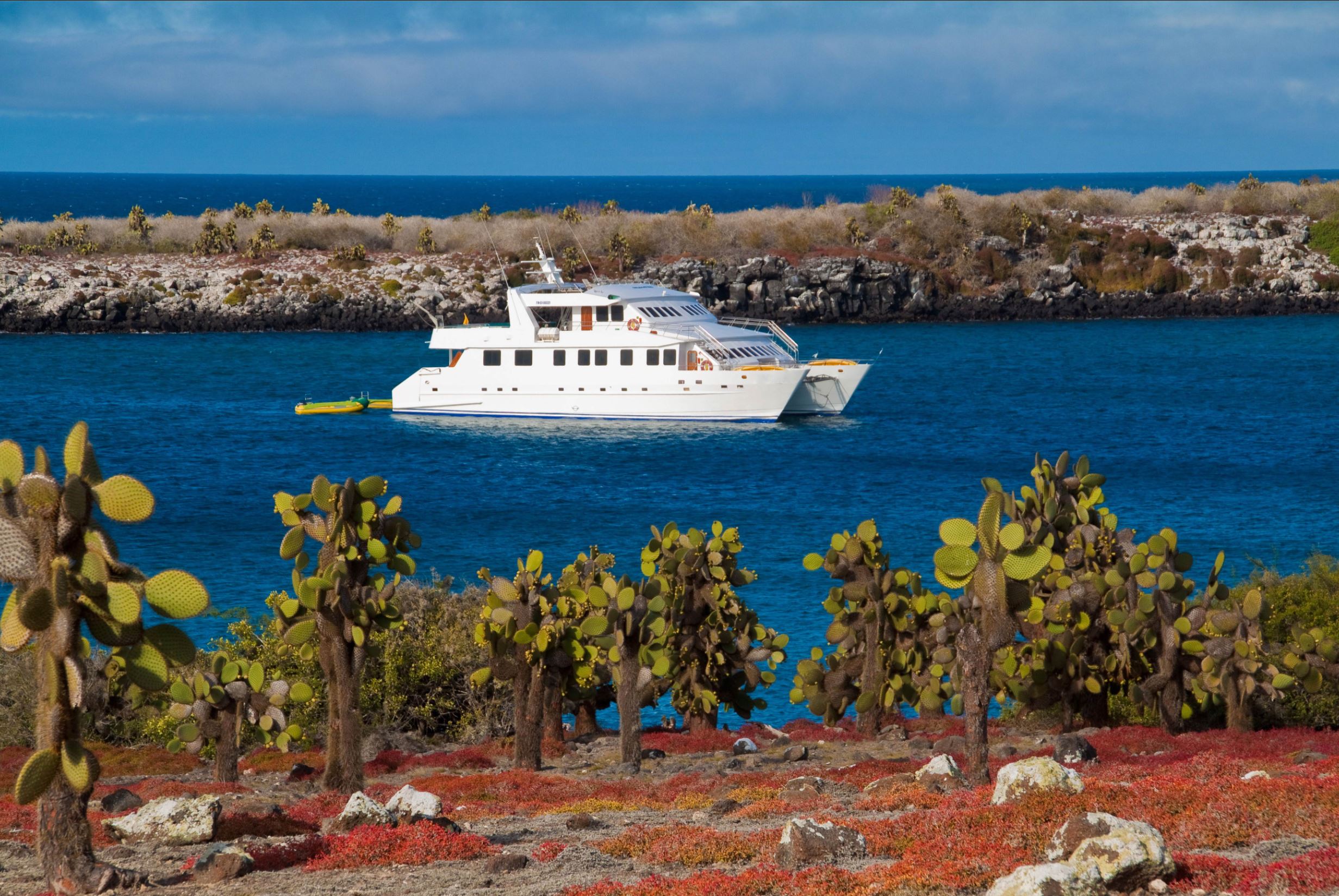 seaman journey catamaran galapagos